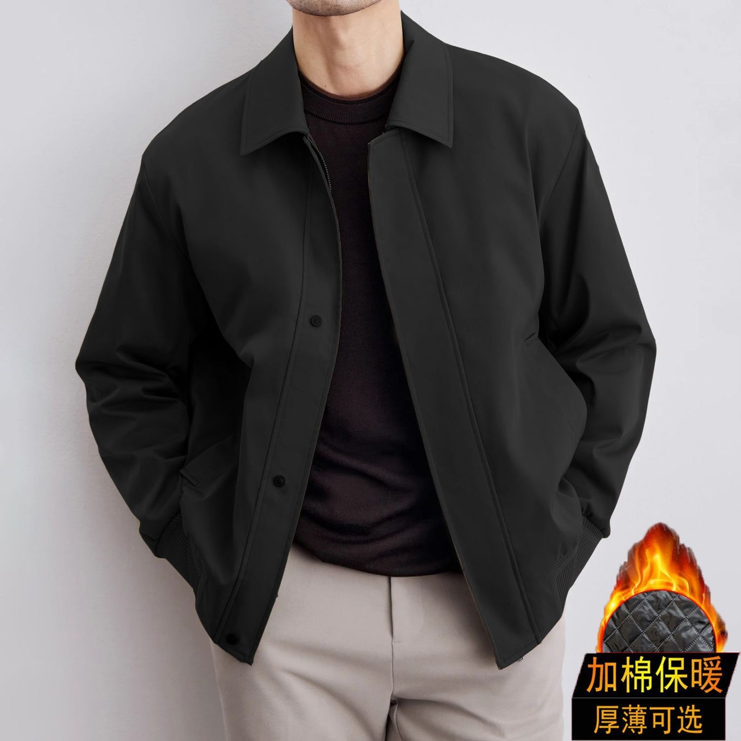 Korean-style Lapel Executive Jacket