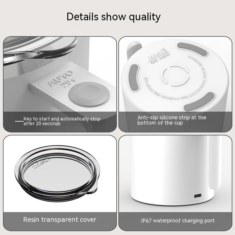 Portable Smart Magnetic Automatic Stirring Cup