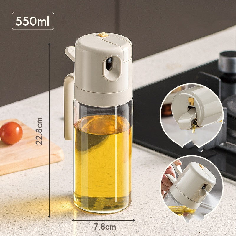 2-in-1 Olive Oil Spray Bottle