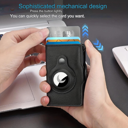 Men's Wallet Tracker Card Clamp Metal Card Holder