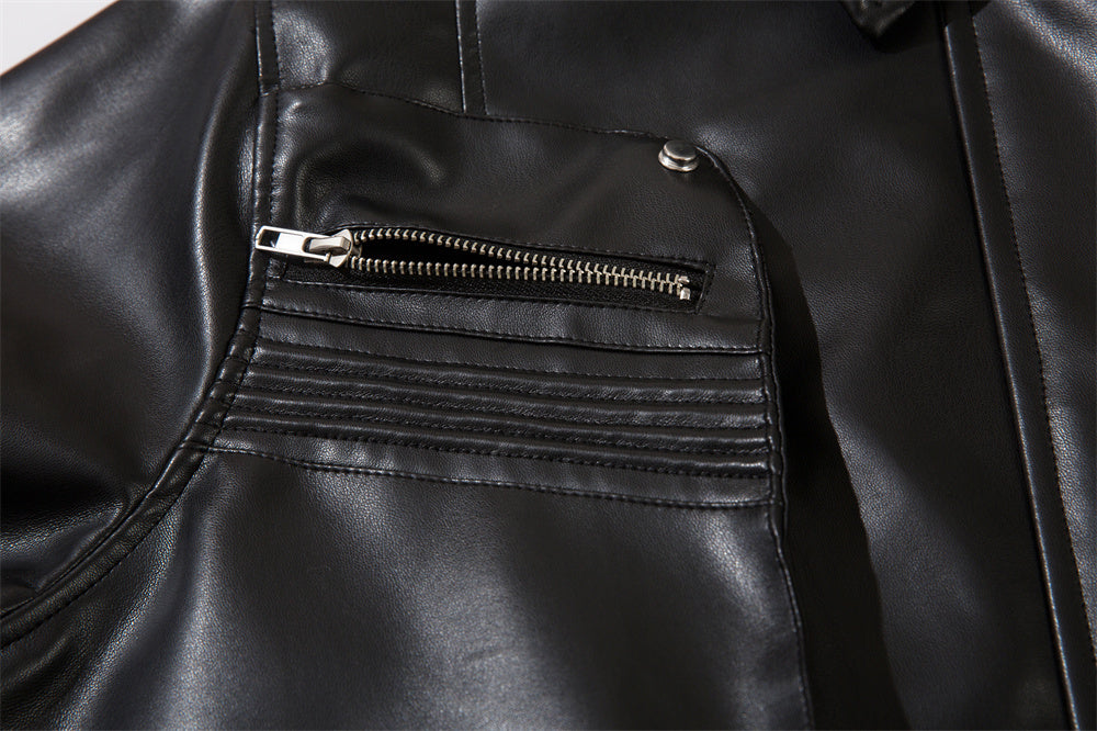 American Motorcycle PU Leather Jacket