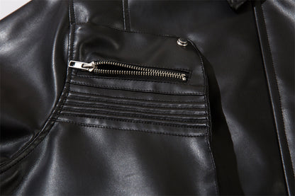 American Motorcycle PU Leather Jacket