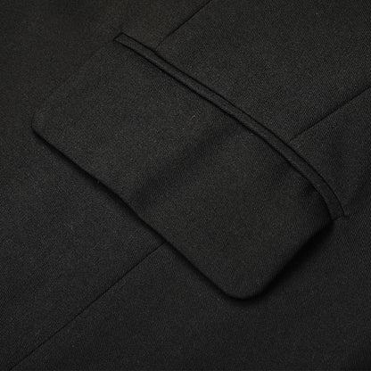 Hanging Buckle Decorative Casual Suit Men