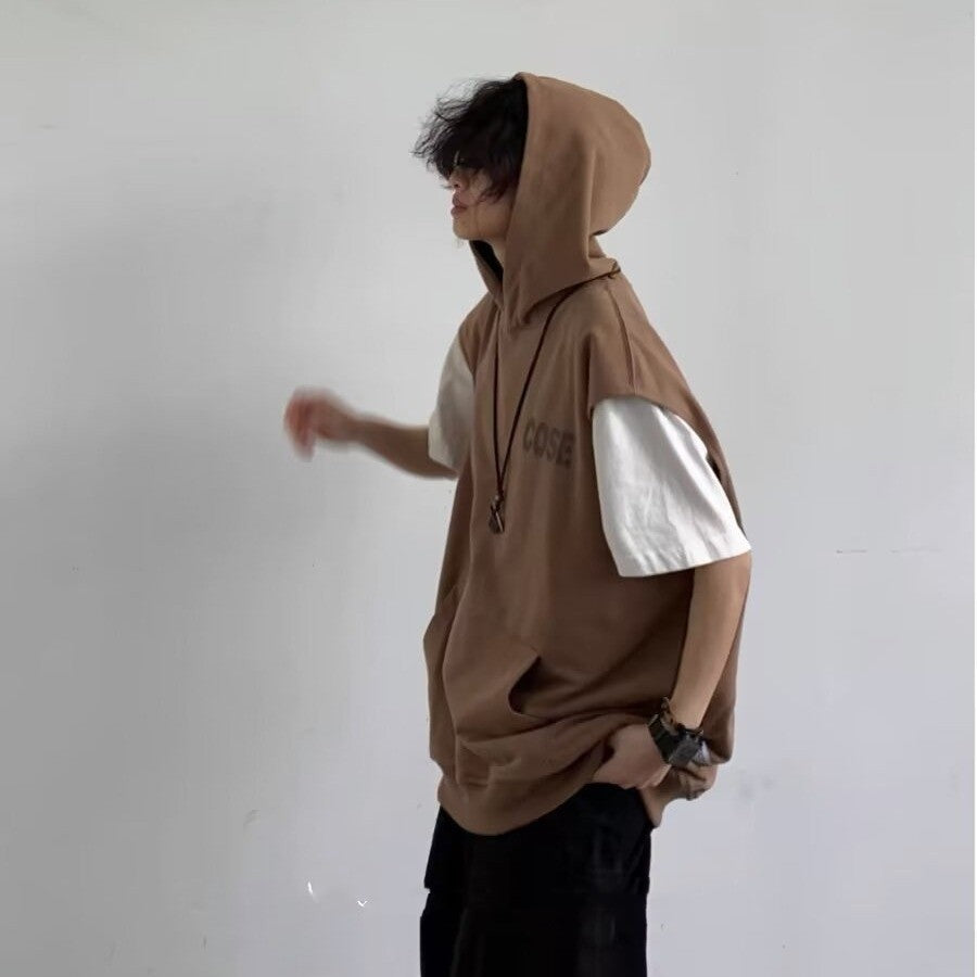 Retro Vest Man Spring Japanese Style