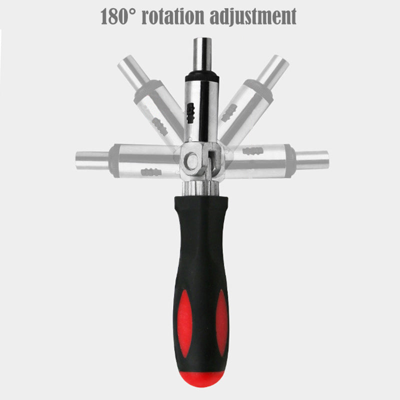 Multifunctional ratchet screwdriver