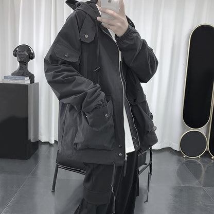 Work Jacket Korean Version Trendy Top Street Coat