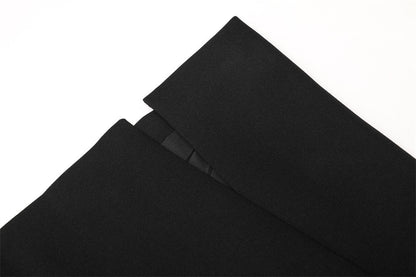 Hanging Buckle Decorative Casual Suit Men