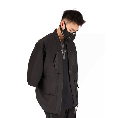 Men's Fashion Personalized Functional Robe Jacket