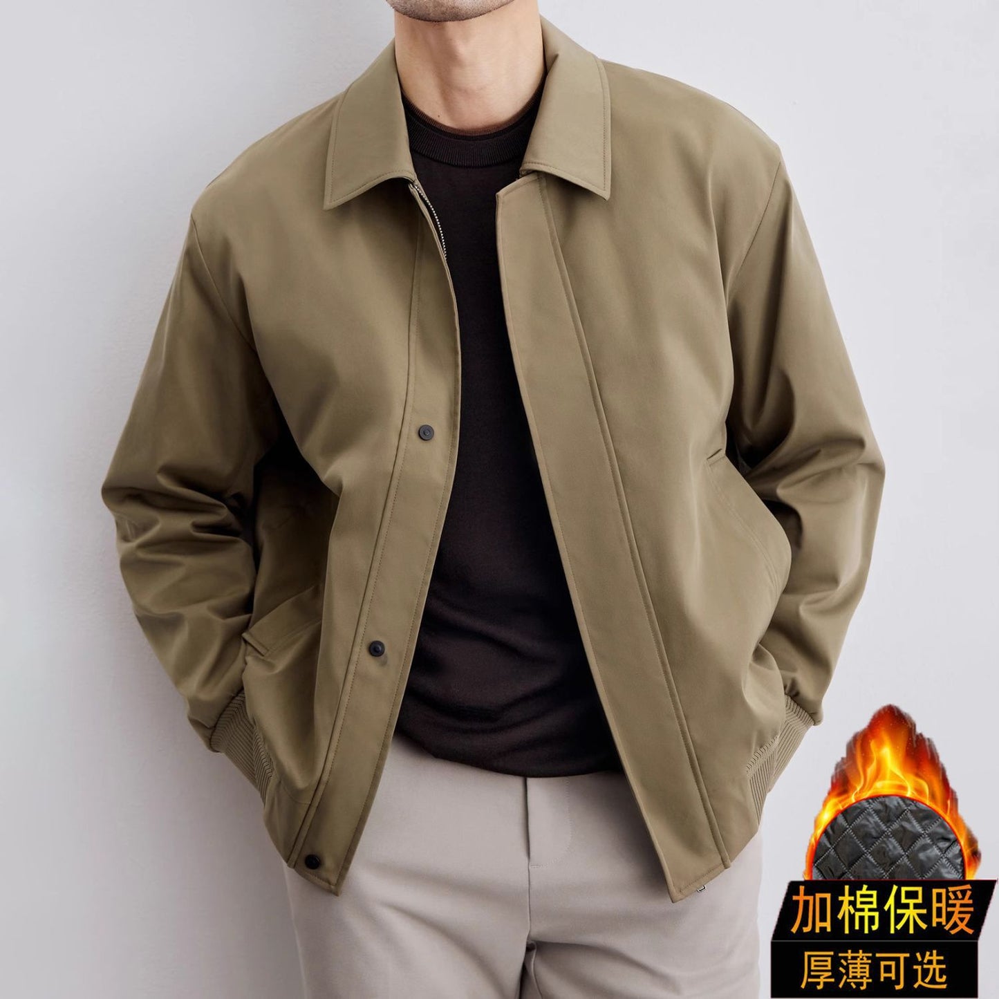 Korean-style Lapel Executive Jacket