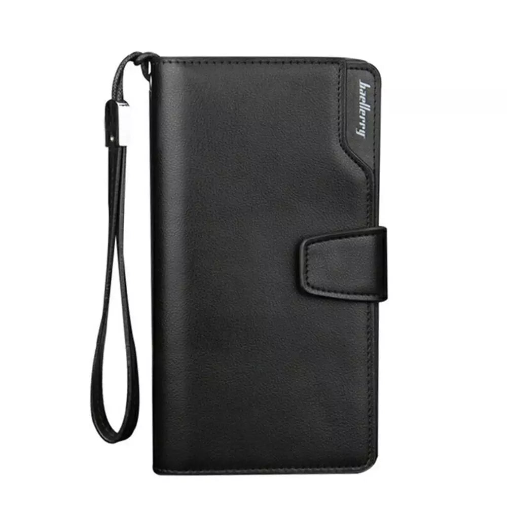 Baellerry Men High Quality Cardholder Zipper Large Capacity PU Leather Wallet