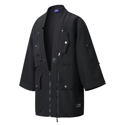Men's Fashion Personalized Functional Robe Jacket