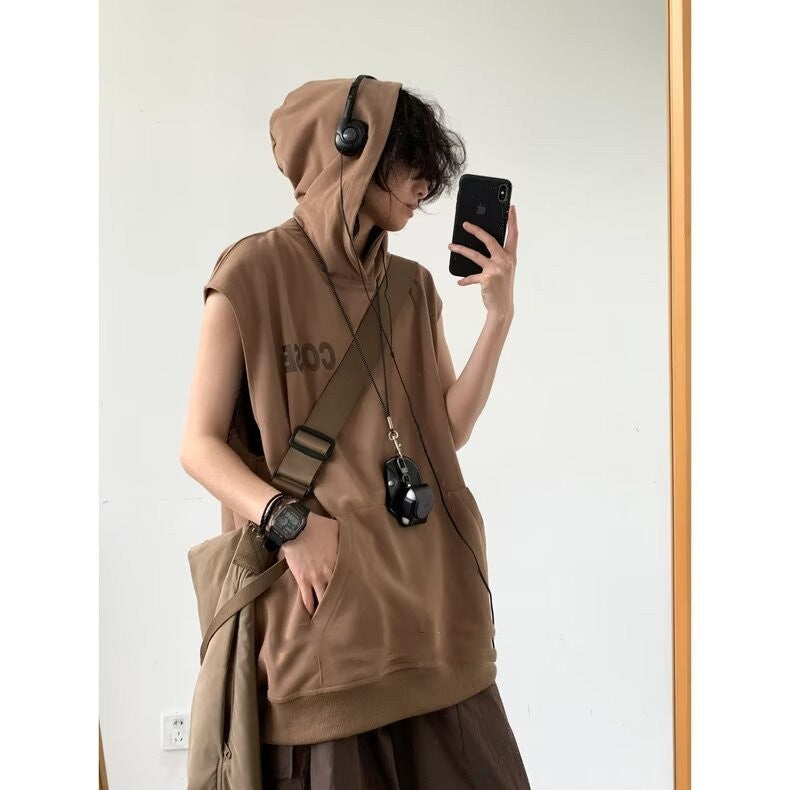 Retro Vest Man Spring Japanese Style