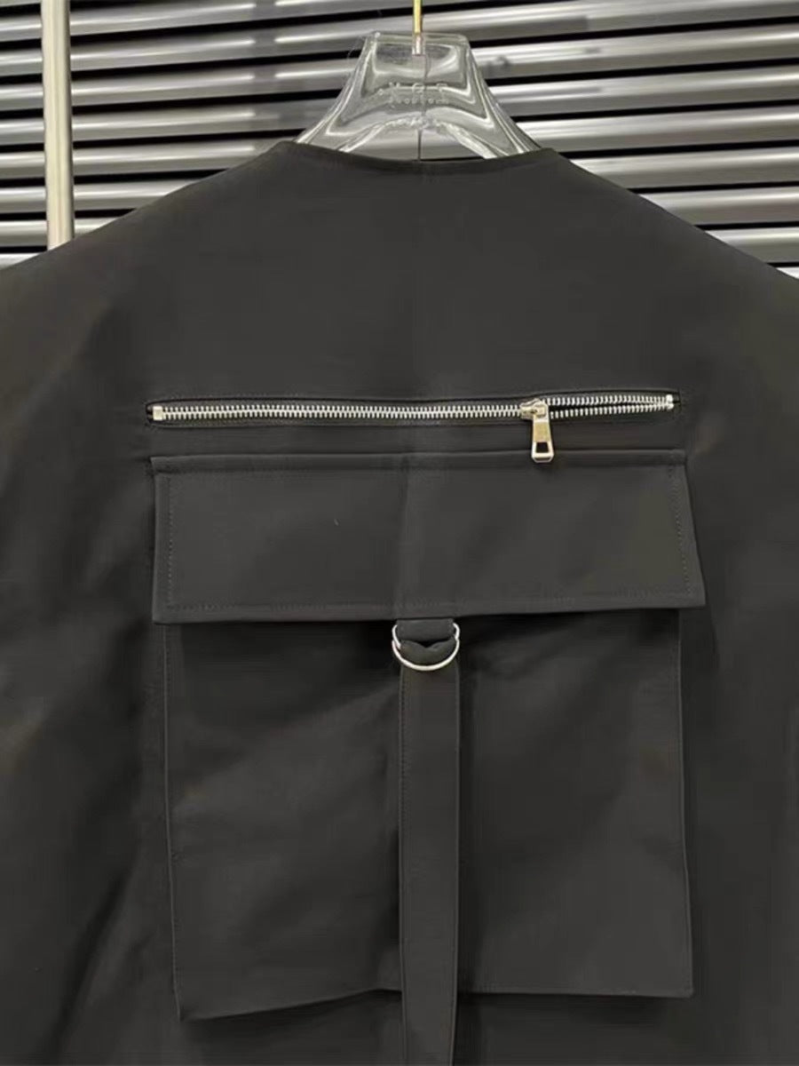 Men's Fashion Mechanical Style Vest Coat