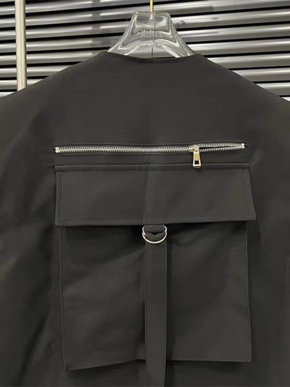 Men's Fashion Mechanical Style Vest Coat