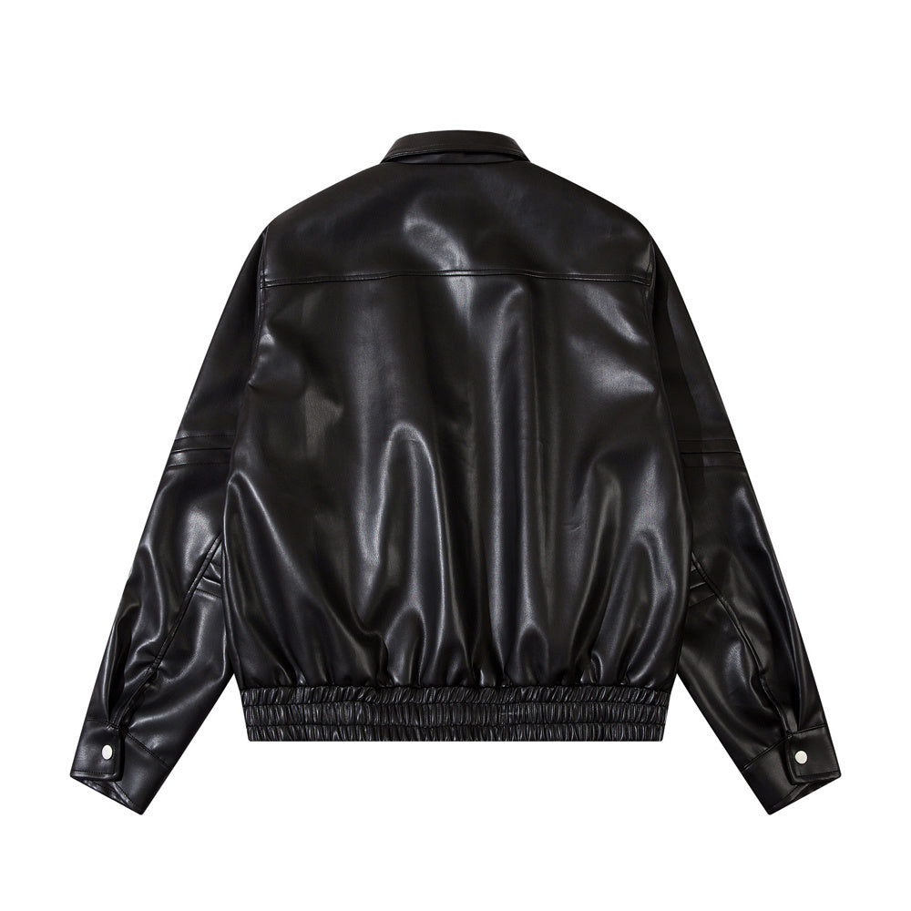 American Motorcycle PU Leather Jacket