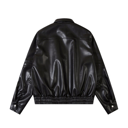 American Motorcycle PU Leather Jacket