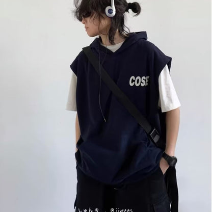Retro Vest Man Spring Japanese Style