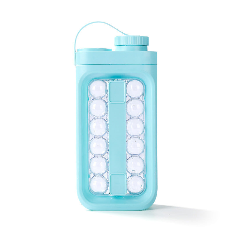 2-in-1 Ice Cube Tray and Water Bottle