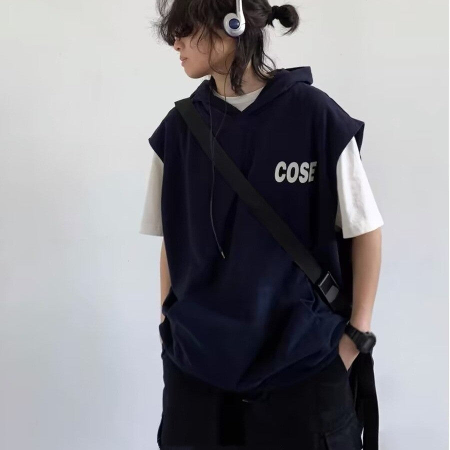 Retro Vest Man Spring Japanese Style