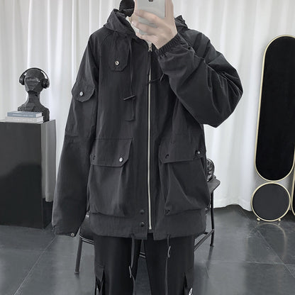Work Jacket Korean Version Trendy Top Street Coat