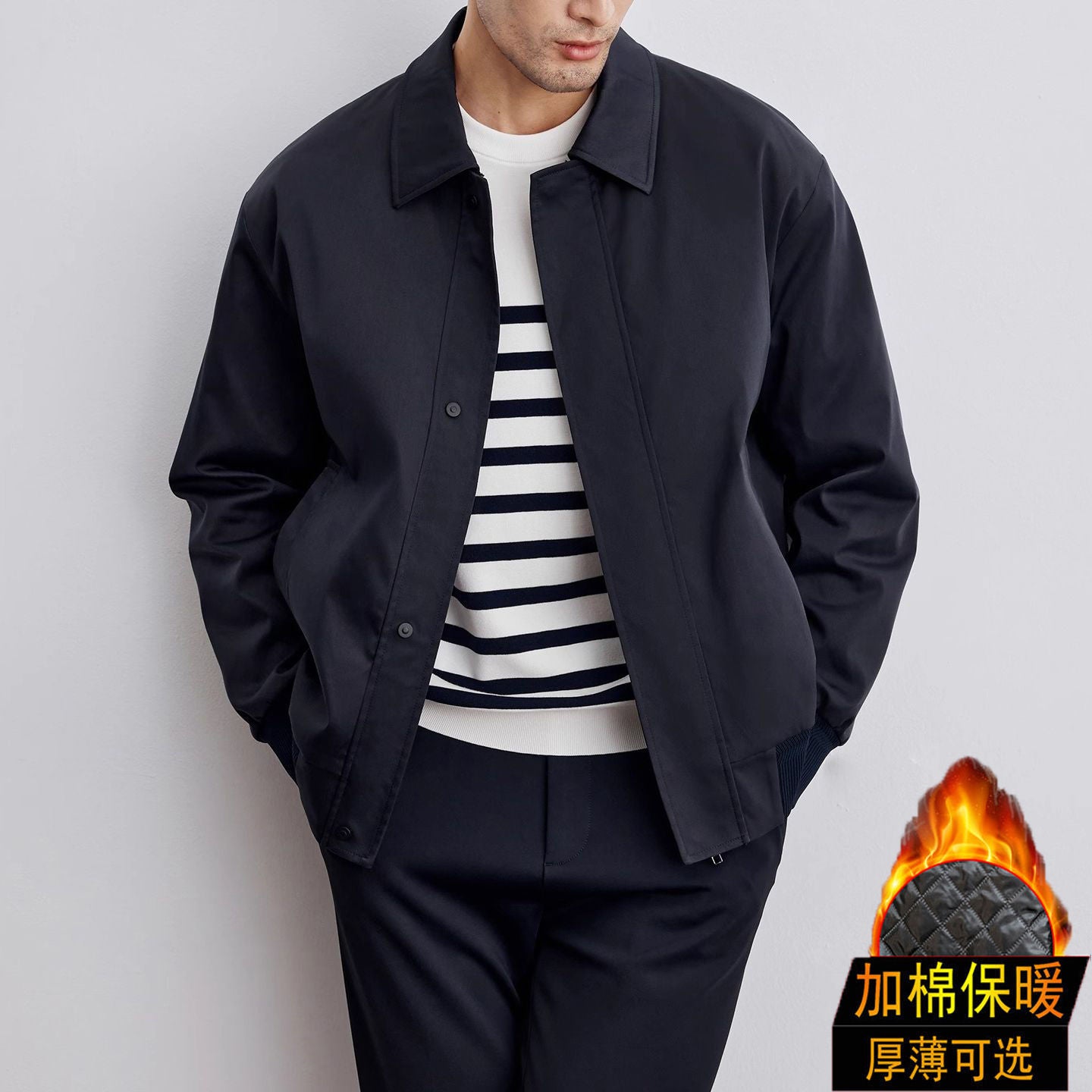 Korean-style Lapel Executive Jacket