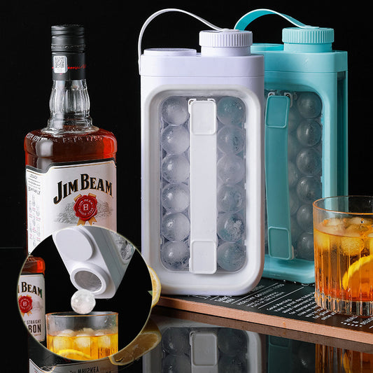 2-in-1 Ice Cube Tray and Water Bottle