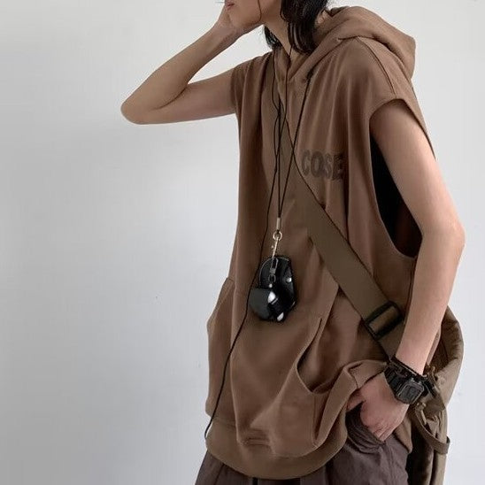 Retro Vest Man Spring Japanese Style