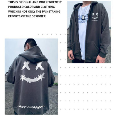 Men's Fried Street Autumn Thin Coat