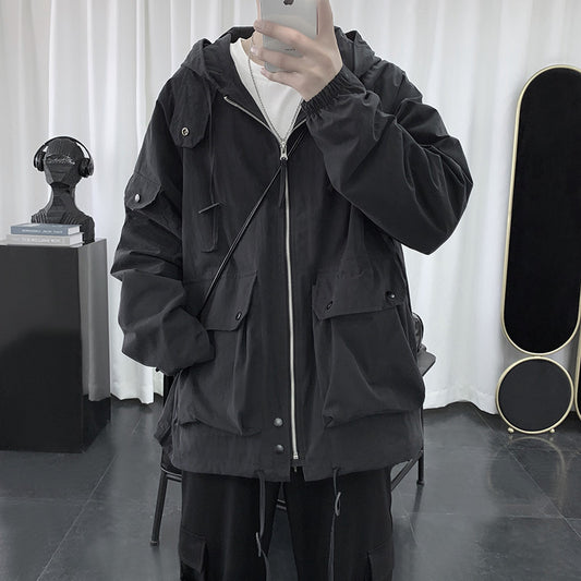 Work Jacket Korean Version Trendy Top Street Coat